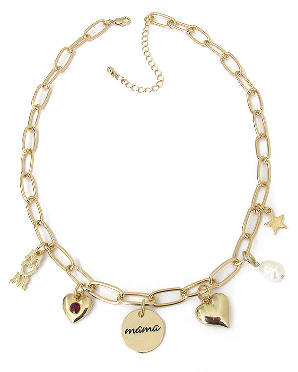 MAMA CHARM NECKLACE
