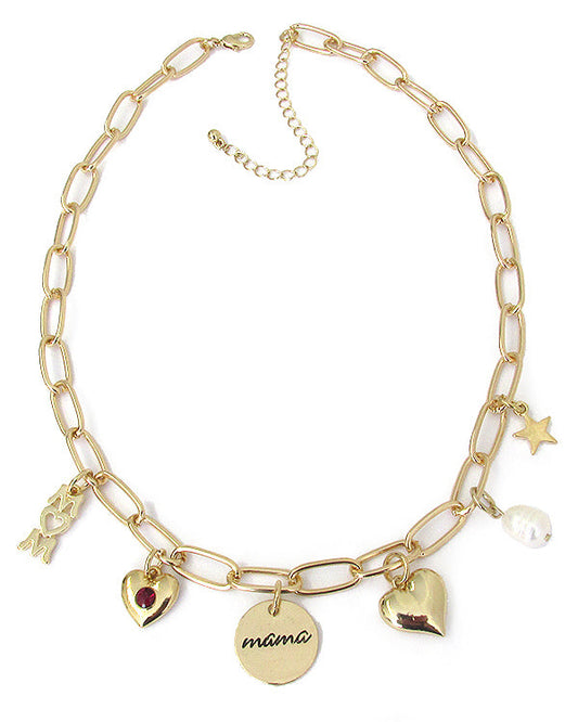 MAMA CHARM NECKLACE